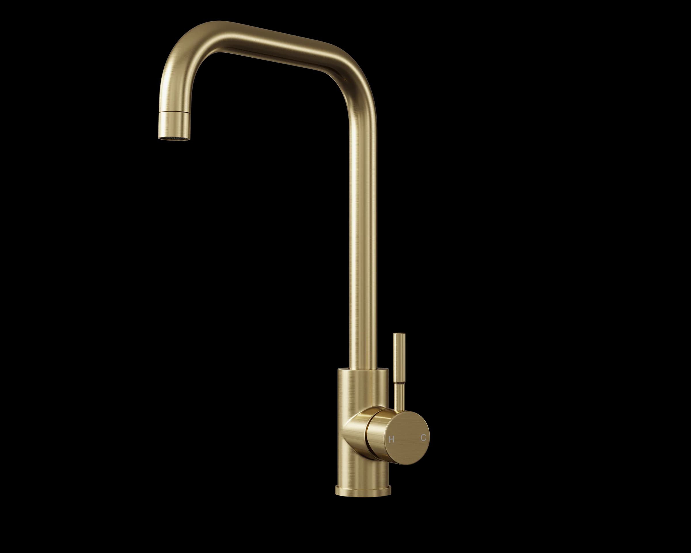 Square-Neck Kitchen Mixer Finish Range by Cesma Studio