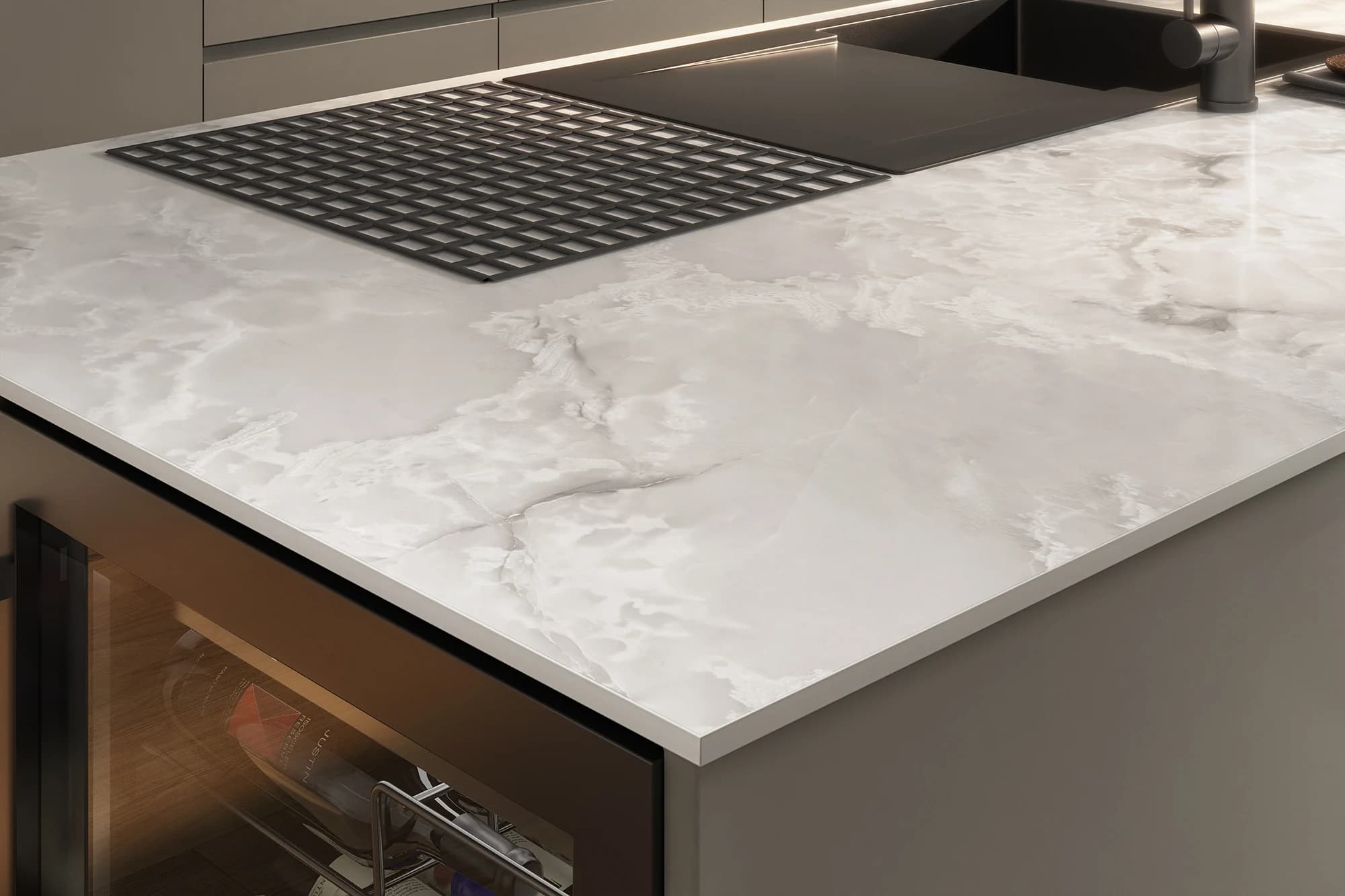 Grey Onyx Corner Detail CGI by Cesma Studio