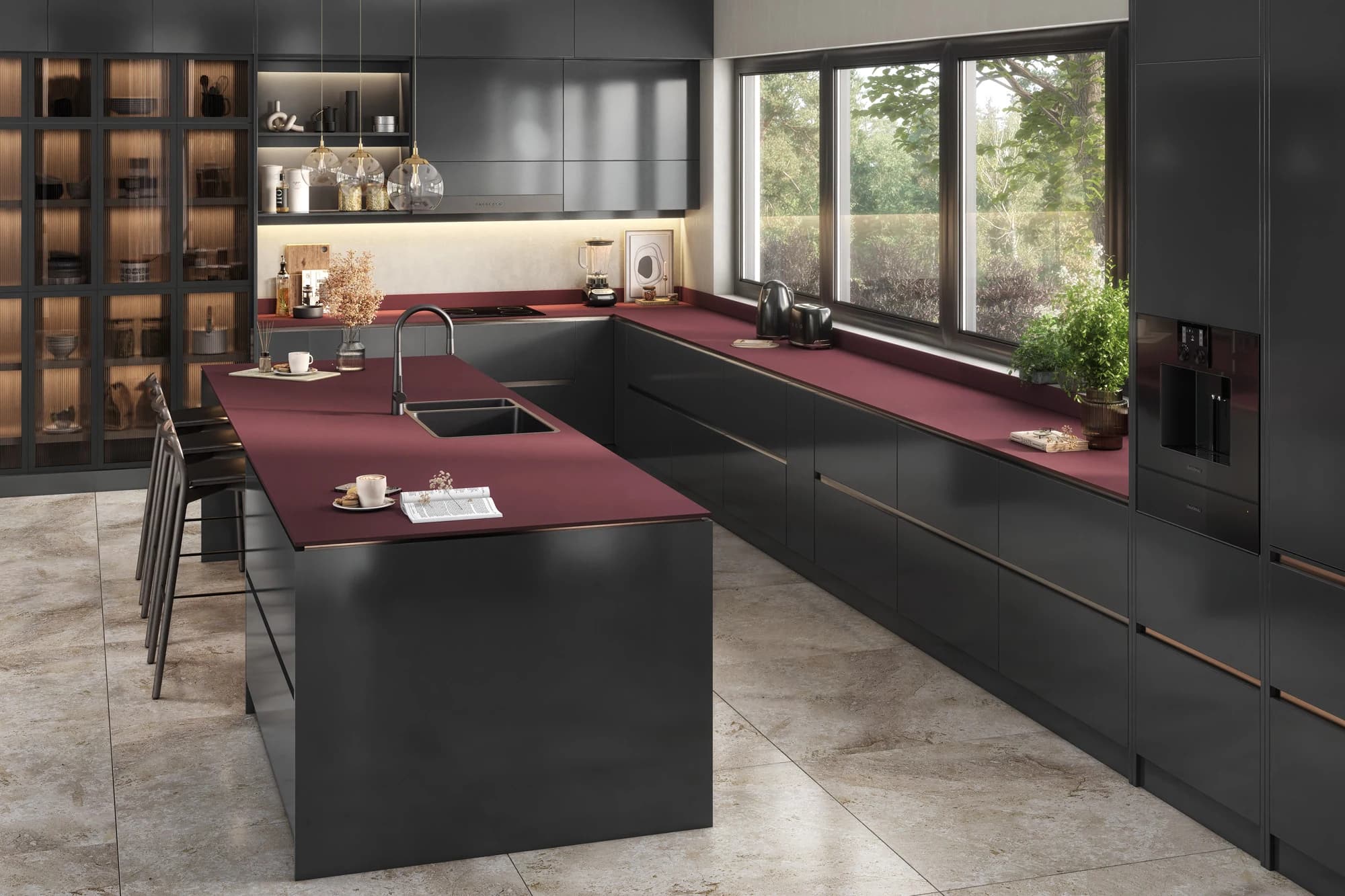 Rosso Jaipur Surface CGI by Cesma Studio