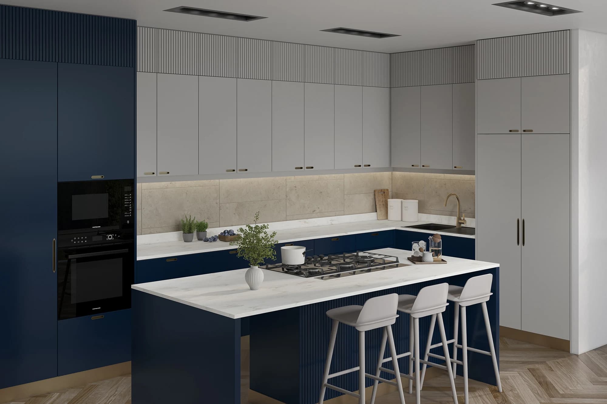 Modern Kitchen Material CGI by Cesma Studio