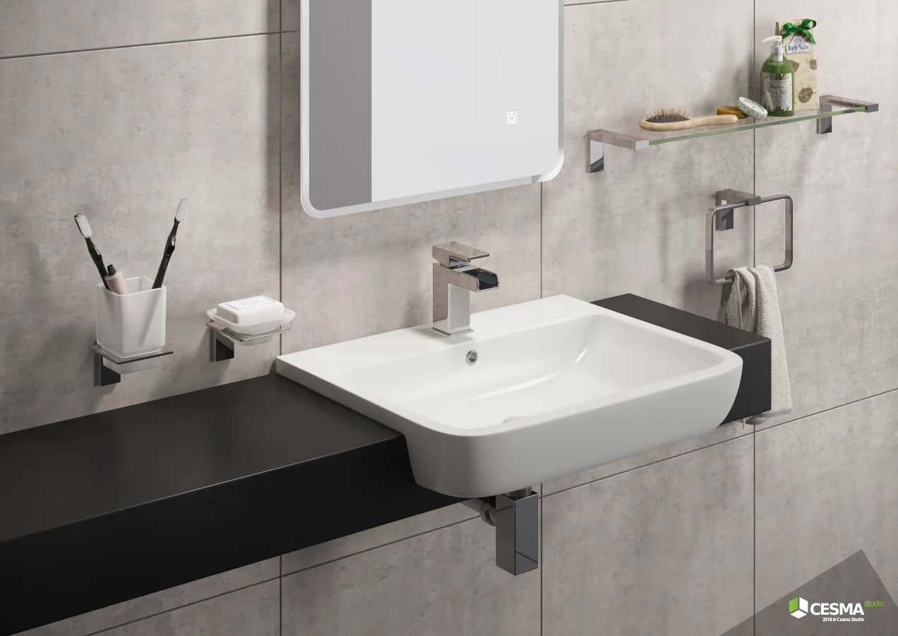 Bathroom Accessories Catalog CGI by Cesma Studio