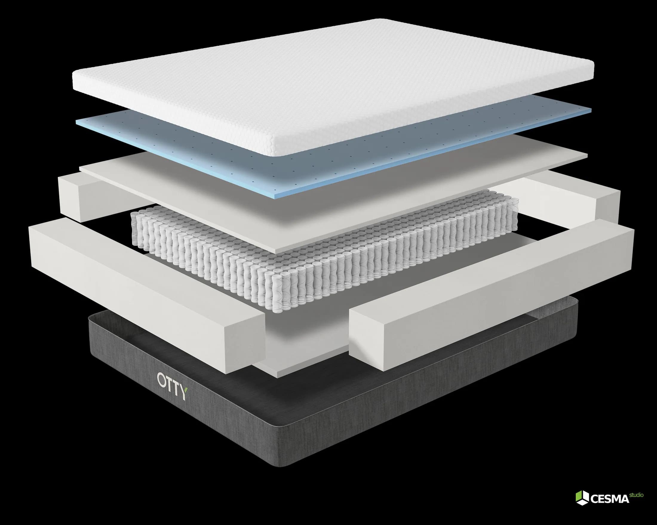 Shower Tray Layer CGI by Cesma Studio