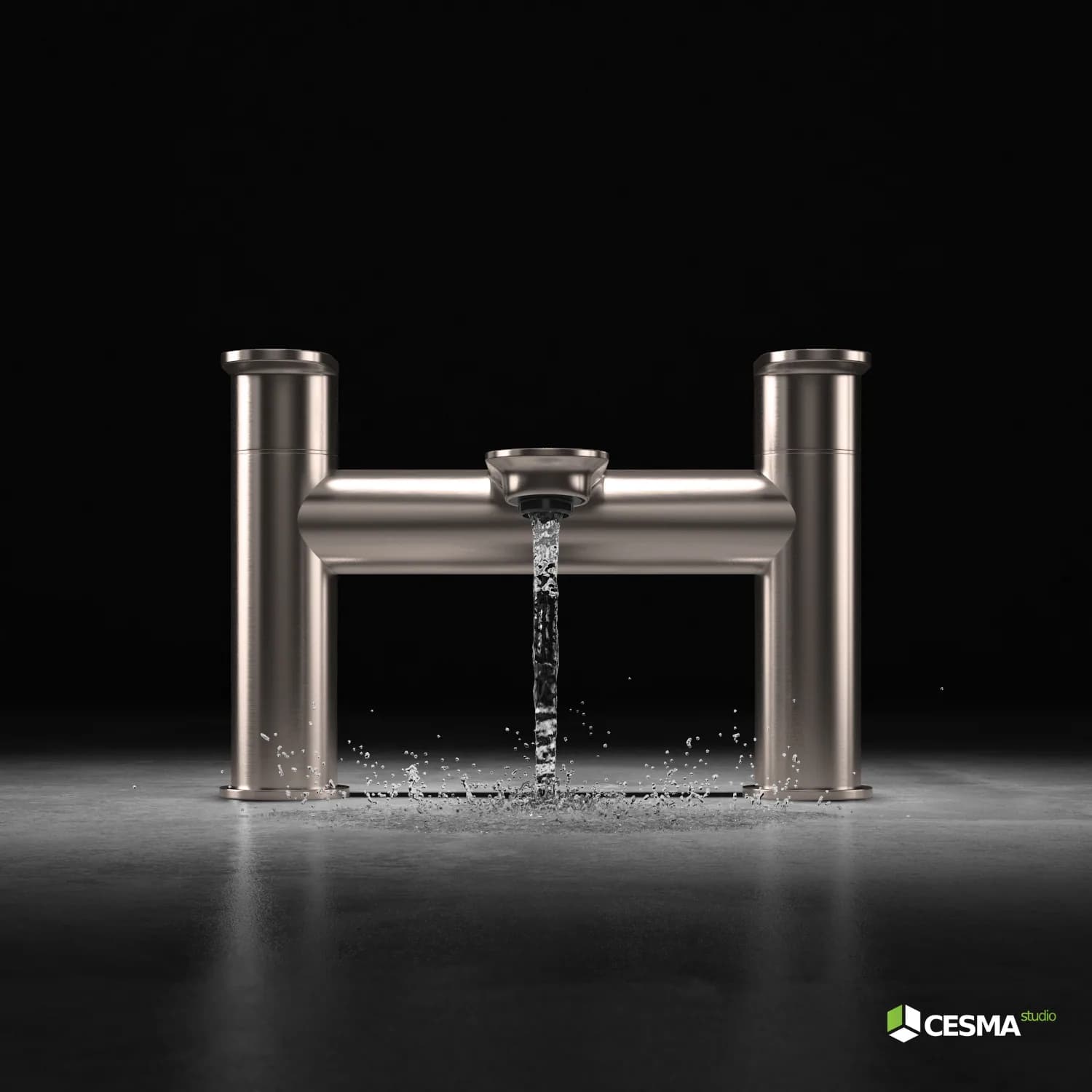 Chrome Tap Finish CGI by Cesma Studio