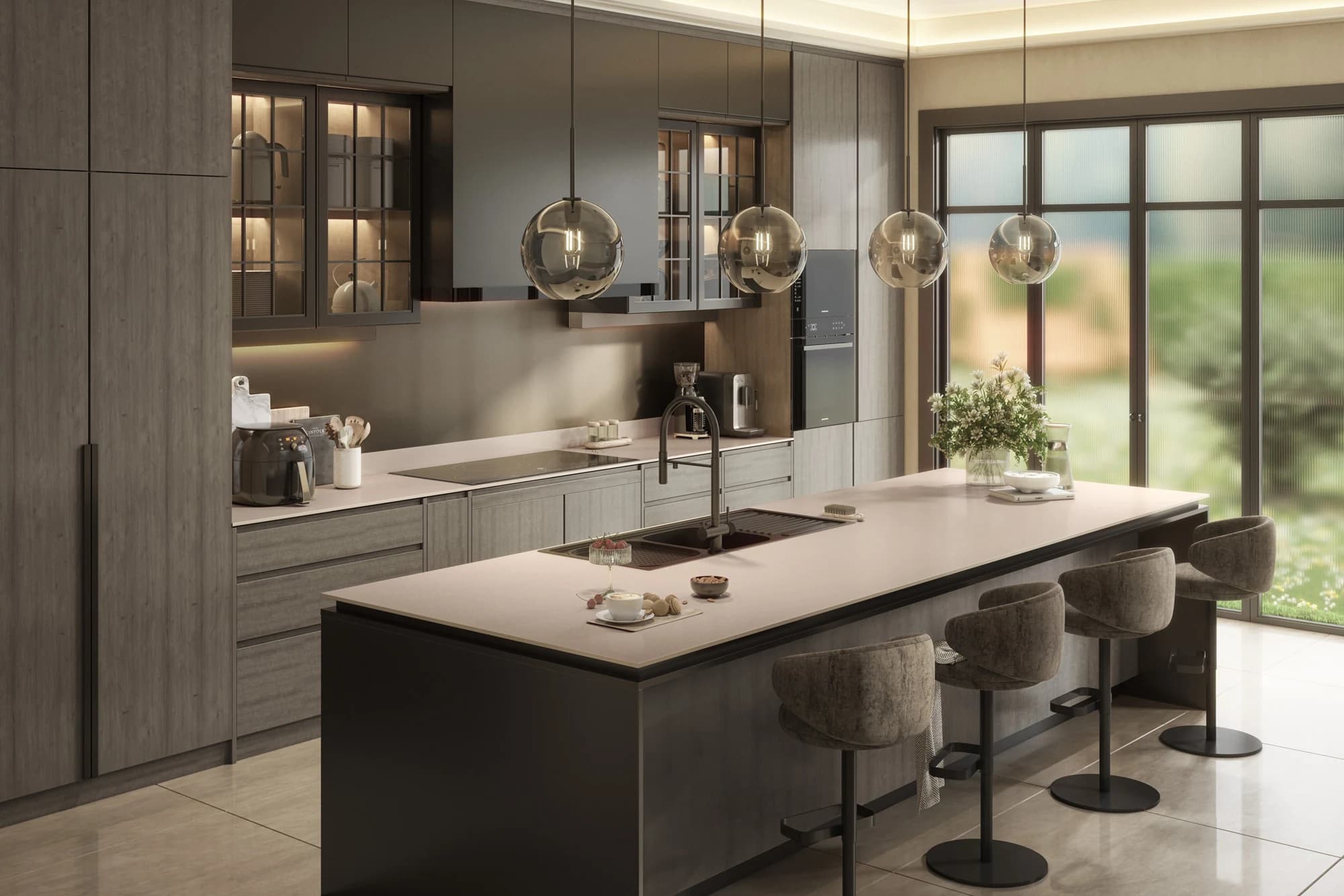Beige Luxor Surface CGI by Cesma Studio