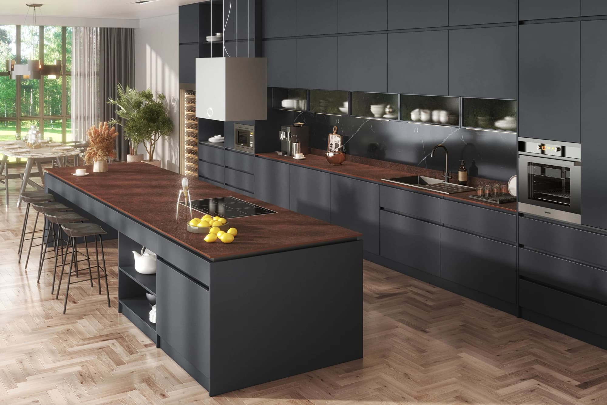 Brera Red Surface CGI by Cesma Studio