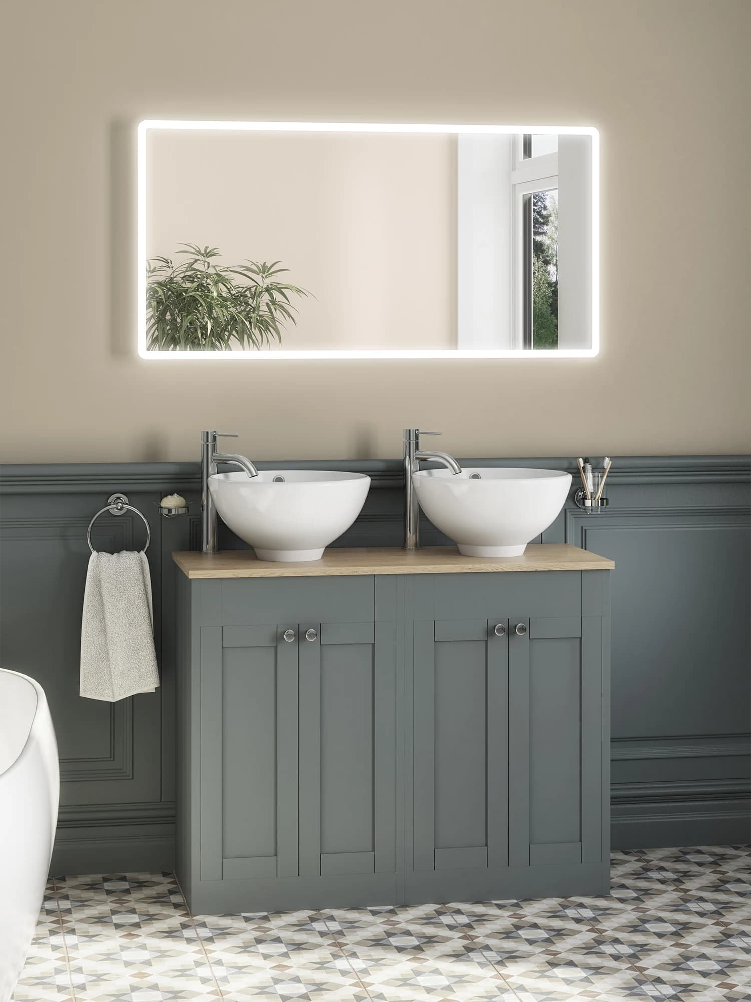 Bathroom Furniture Lifestyle CGI by Cesma Studio