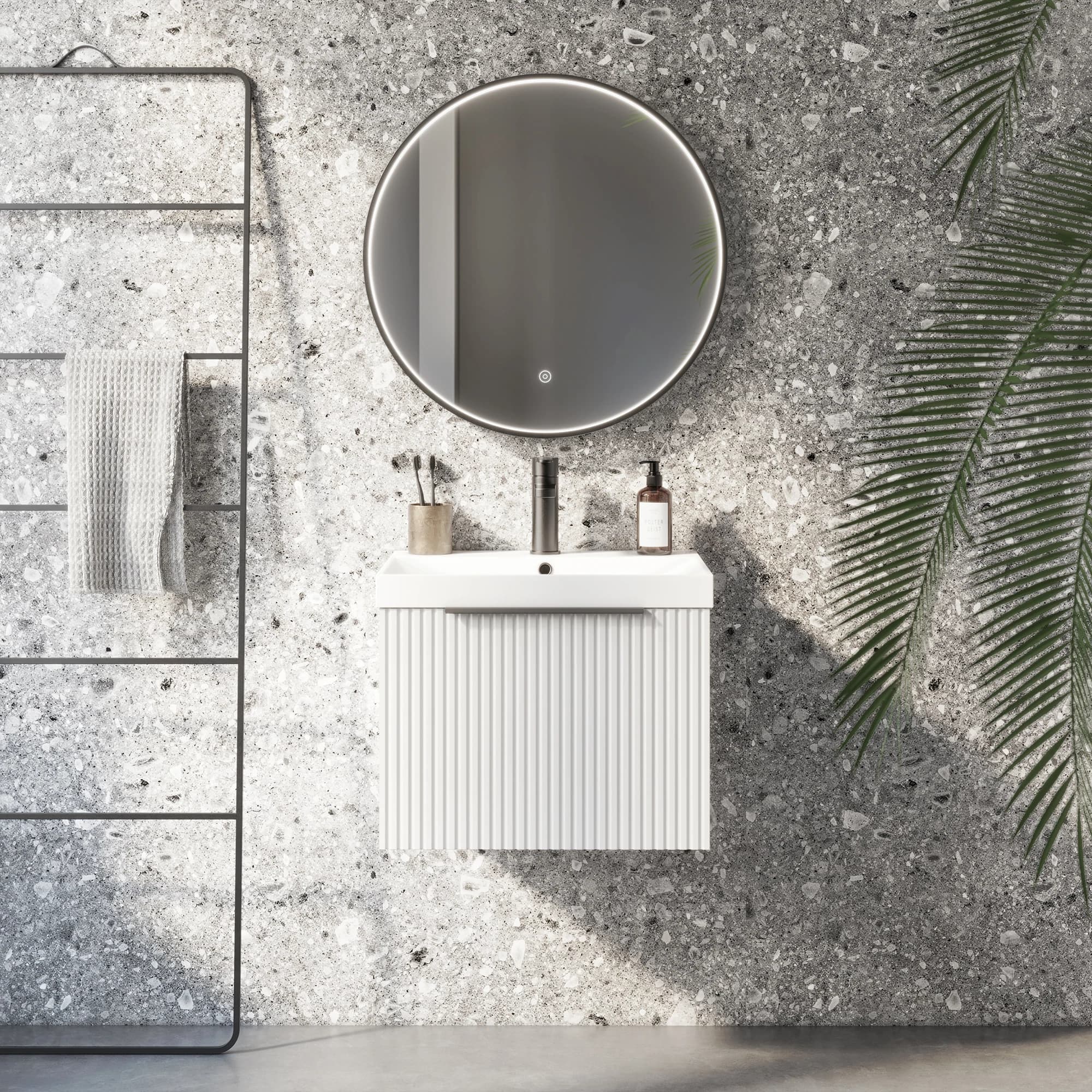 Bathroom Wall Unit Lifestyle CGI by Cesma Studio