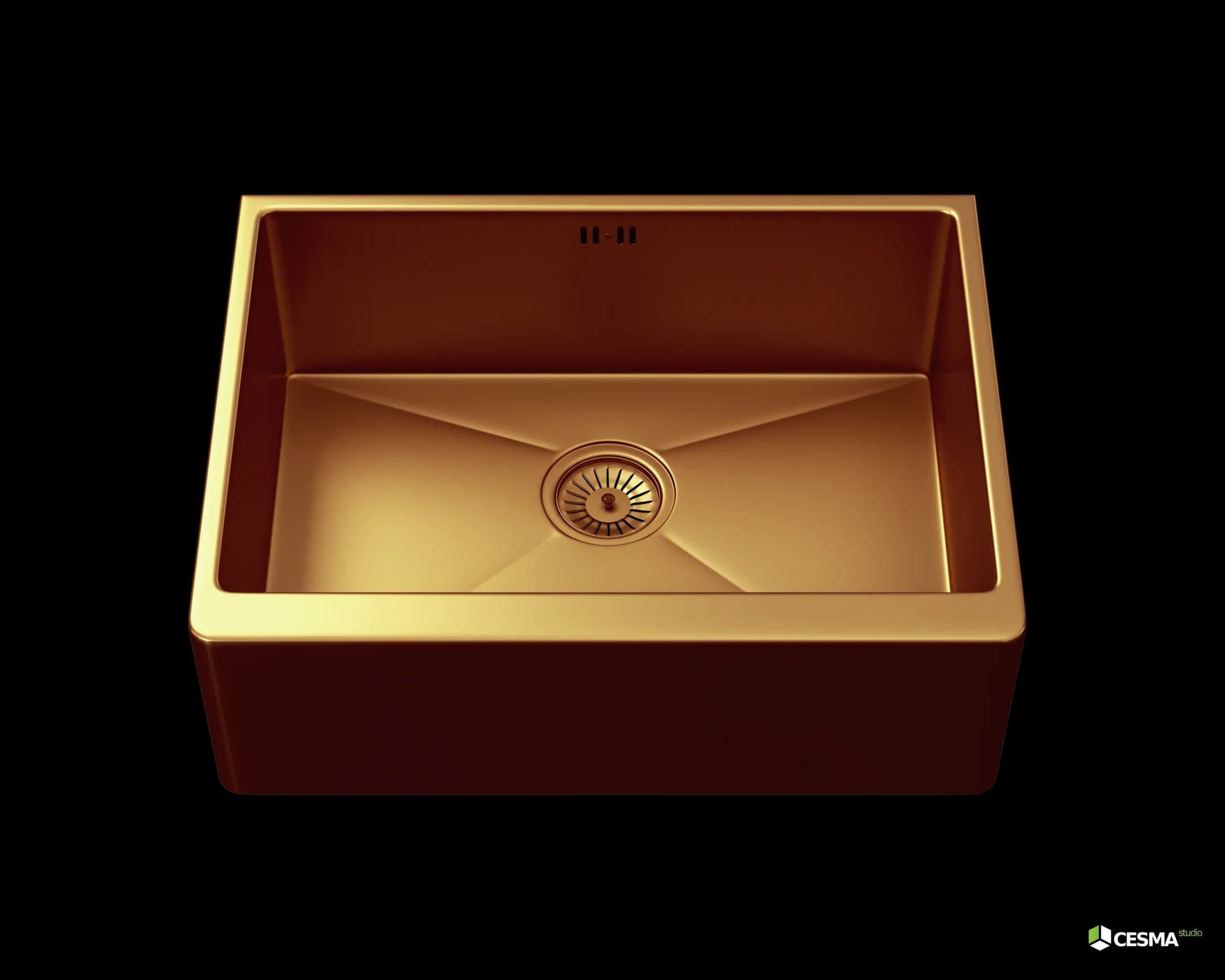 Belfast Sink Product CGI by Cesma Studio