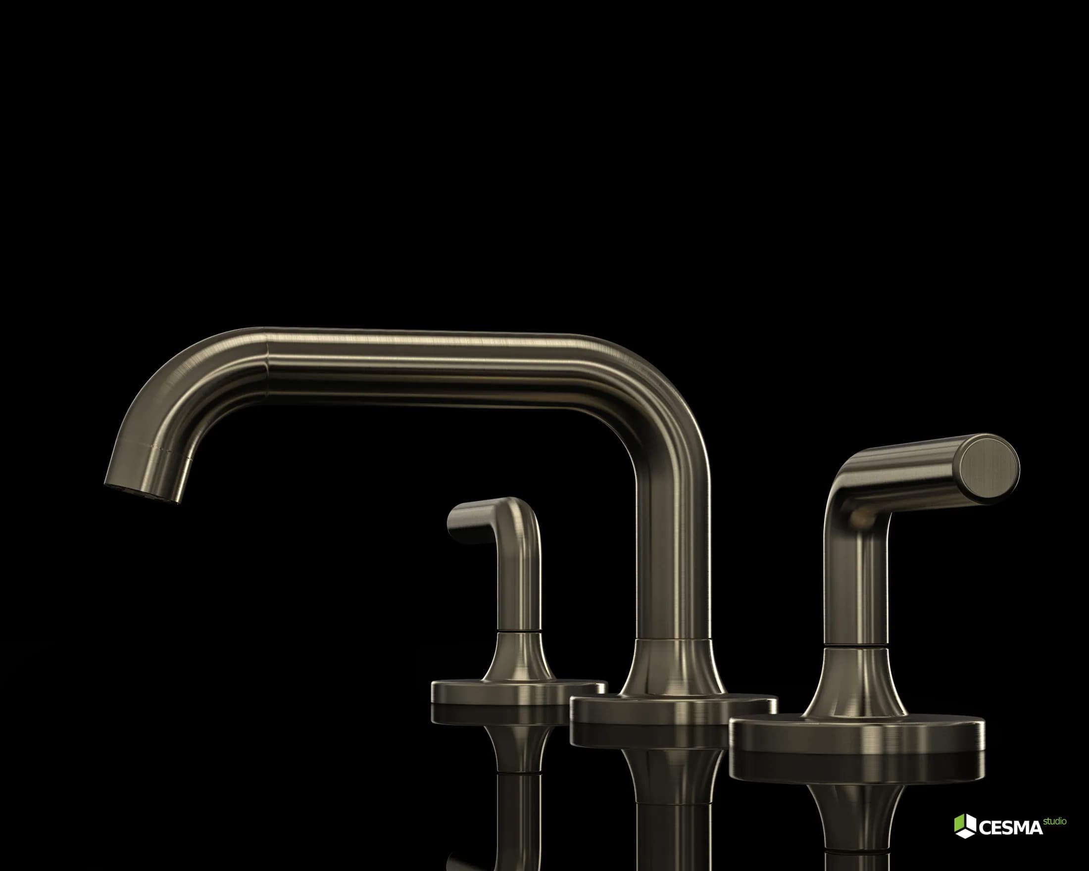 Bridge Kitchen Tap CGI by Cesma Studio