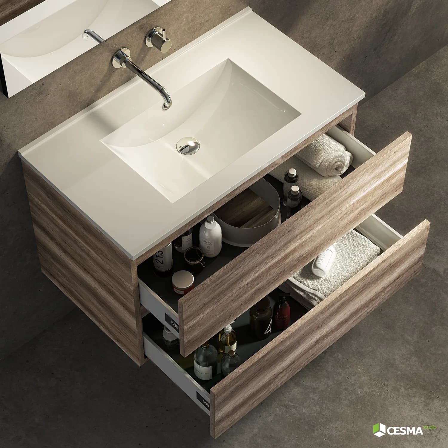Vanity Storage Product CGI by Cesma Studio